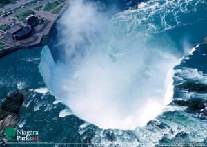 Знаменитый водопад в Америке