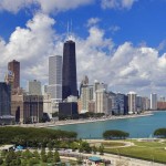 Вид на набережную Чикаго
