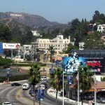 Вид на район Голливуда