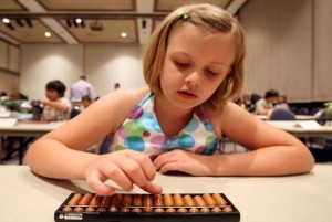 American School Students Partcipate Abacus Contest