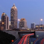 Атланта ночью