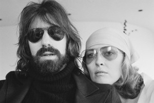 Faye Dunaway and Peter Wolf