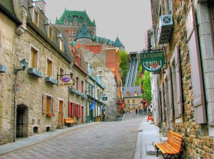 Улица_в_Квебек