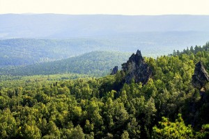 Инзерские Зубчатки и хребет Кумардак